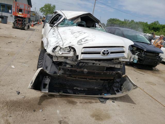 5TBRU34175S443808 - 2005 TOYOTA TUNDRA ACCESS CAB SR5 WHITE photo 5