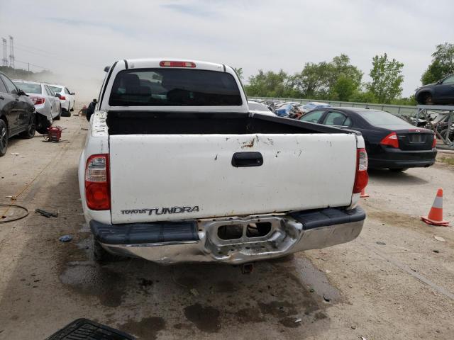 5TBRU34175S443808 - 2005 TOYOTA TUNDRA ACCESS CAB SR5 WHITE photo 6