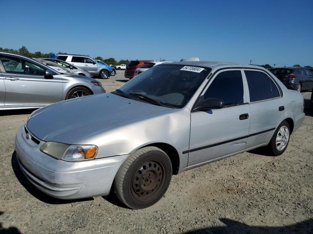 1NXBR12E8YZ416469 - 2000 TOYOTA COROLLA VE SILVER photo 1