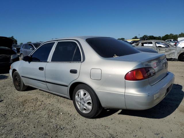 1NXBR12E8YZ416469 - 2000 TOYOTA COROLLA VE SILVER photo 2