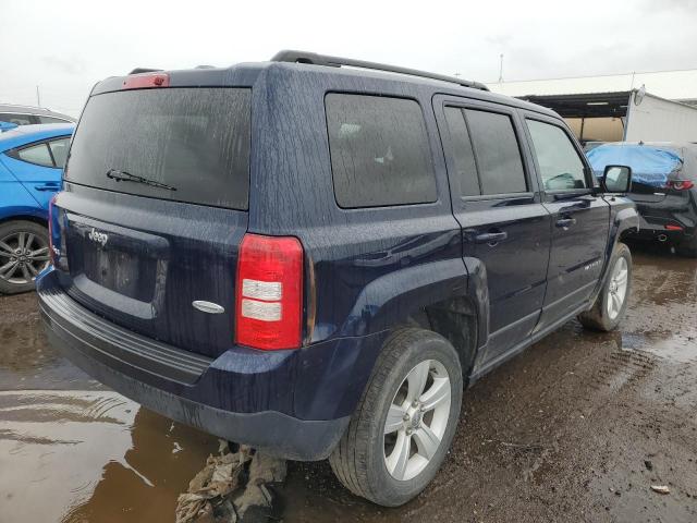 1C4NJRFB3ED761640 - 2014 JEEP PATRIOT LATITUDE BLUE photo 3