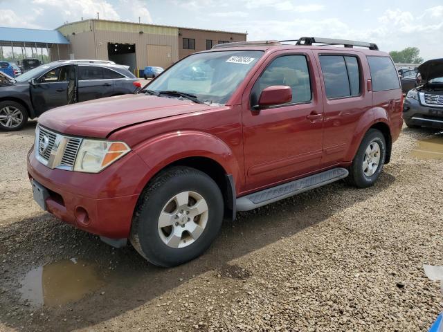 5N1AR18W25C777743 - 2005 NISSAN PATHFINDER LE 红色 照片 1