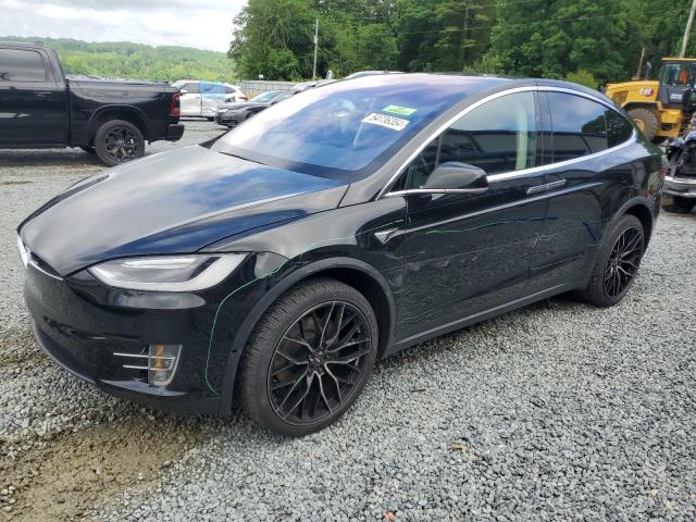 5YJXCBE24HF066611 - 2017 TESLA MODEL X BLACK photo 1