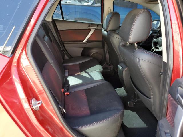JM1BL1L31D1790386 - 2013 MAZDA SPEED 3 RED photo 10