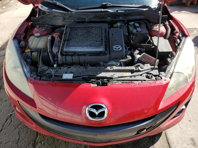 JM1BL1L31D1790386 - 2013 MAZDA SPEED 3 RED photo 11