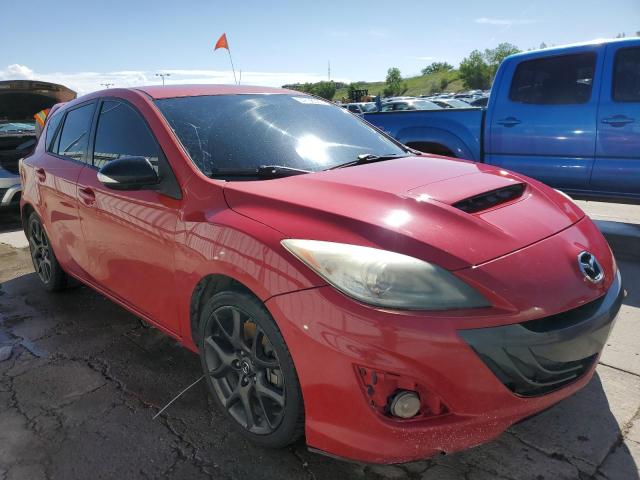 JM1BL1L31D1790386 - 2013 MAZDA SPEED 3 RED photo 4