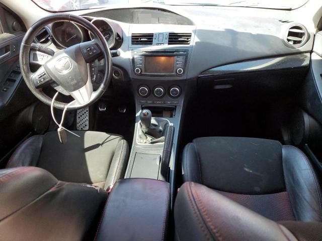 JM1BL1L31D1790386 - 2013 MAZDA SPEED 3 RED photo 8