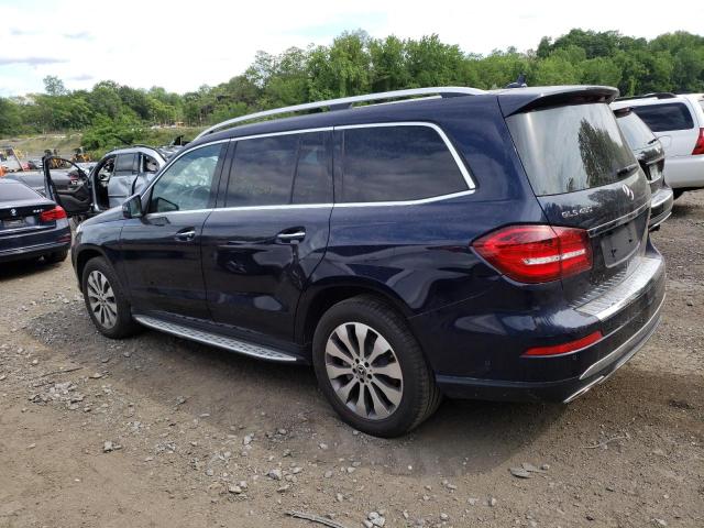 4JGDF6EE8KB229486 - 2019 MERCEDES-BENZ GLS 450 4MATIC BLUE photo 2