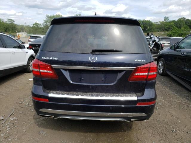 4JGDF6EE8KB229486 - 2019 MERCEDES-BENZ GLS 450 4MATIC BLUE photo 6