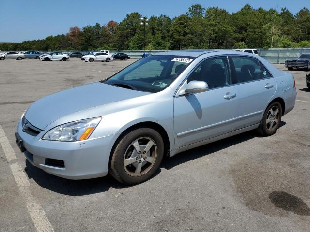 JHMCN36557C000313 - 2007 HONDA ACCORD HYBRID SILVER photo 1