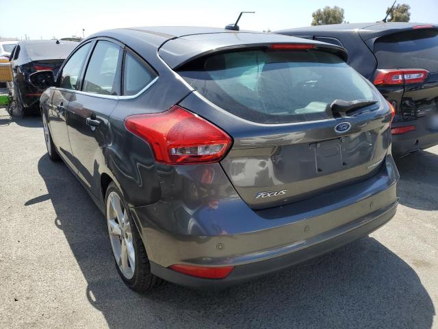 1FADP3N23FL349224 - 2015 FORD FOCUS TITANIUM GRAY photo 2