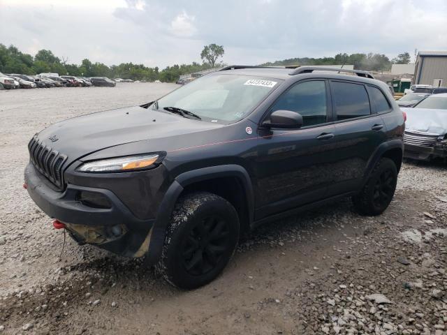 1C4PJMBS3EW185702 - 2014 JEEP CHEROKEE TRAILHAWK 石墨色 照片 1