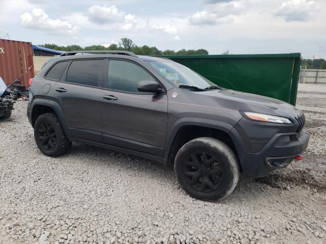 1C4PJMBS3EW185702 - 2014 JEEP CHEROKEE TRAILHAWK 石墨色 照片 4