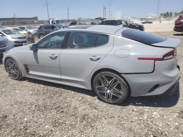 KNAE45LC5N6111612 - 2022 KIA STINGER GT1 SILVER photo 2