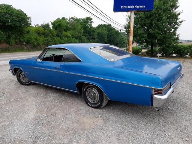 168376A109409 - 1966 CHEVROLET IMPALA  SS BLUE photo 2