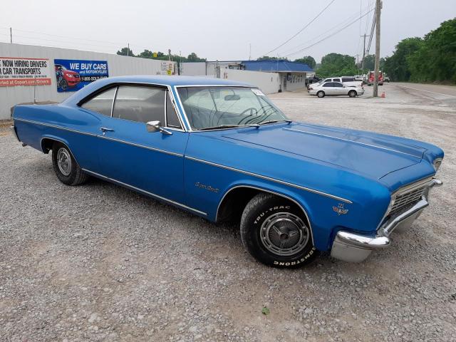 168376A109409 - 1966 CHEVROLET IMPALA  SS BLUE photo 4