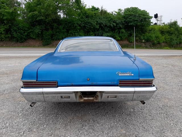 168376A109409 - 1966 CHEVROLET IMPALA  SS BLUE photo 6