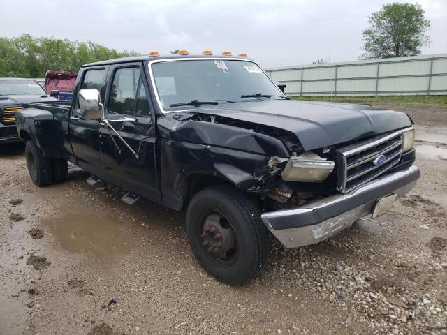 2FTJW35G0MCA15588 - 1991 FORD F-350 BLACK photo 4
