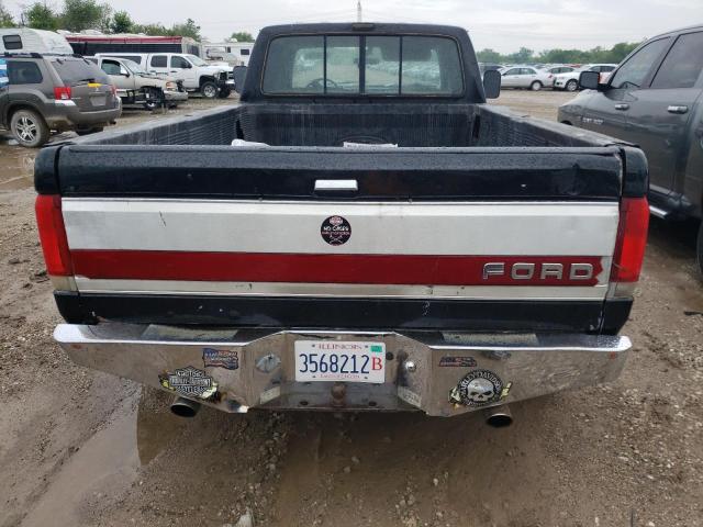 2FTJW35G0MCA15588 - 1991 FORD F-350 BLACK photo 6