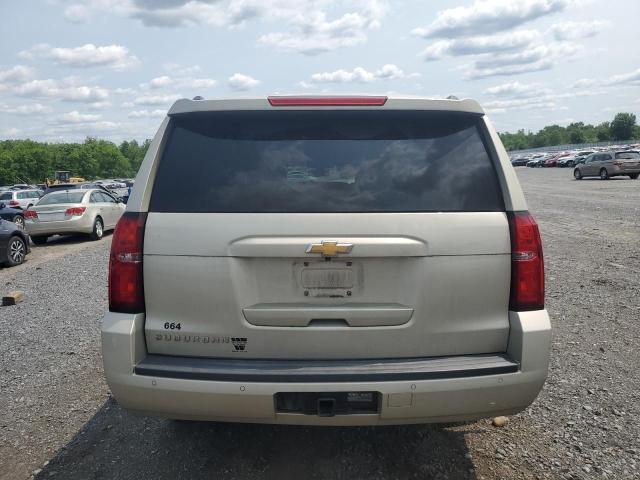 1GNSKHKC2FR654339 - 2015 CHEVROLET SUBURBAN K1500 LS GOLD photo 6