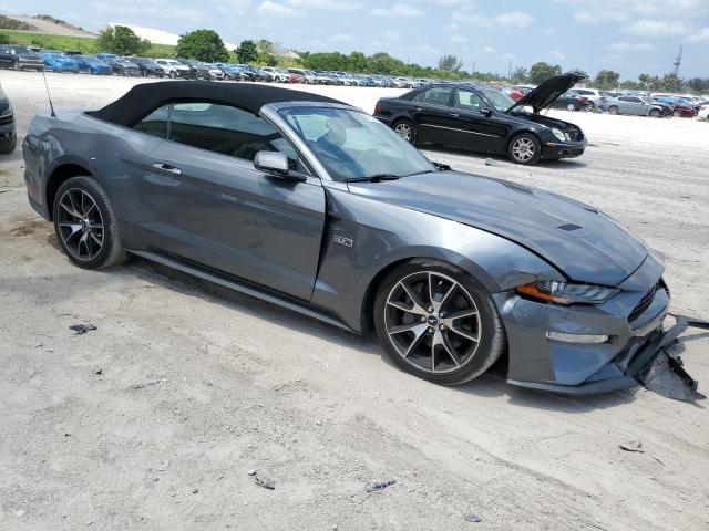 1FATP8UD7M5147726 - 2021 FORD MUSTANG GRAY photo 4