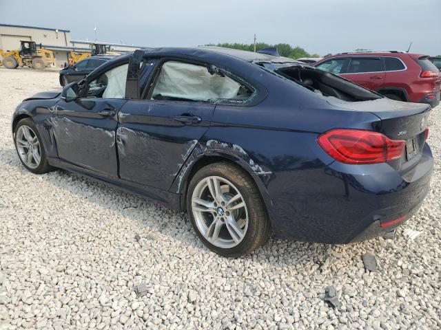 WBA4J7C53KBM75757 - 2019 BMW 440XI GRAN COUPE BLUE photo 2