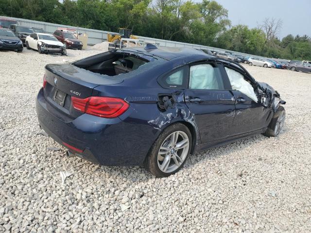 WBA4J7C53KBM75757 - 2019 BMW 440XI GRAN COUPE BLUE photo 3