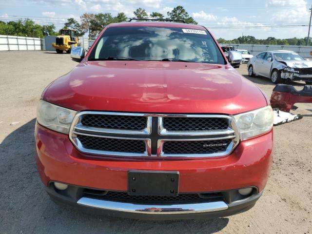 1D4RE4GG5BC695826 - 2011 DODGE DURANGO CREW RED photo 5