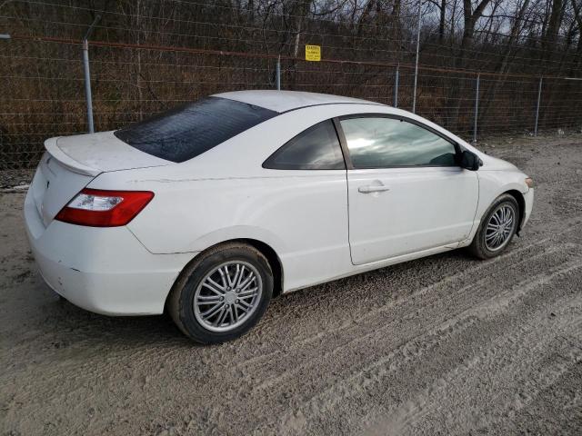 2HGFG12688H565974 - 2008 HONDA CIVIC LX WHITE photo 3