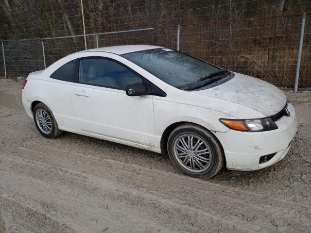 2HGFG12688H565974 - 2008 HONDA CIVIC LX WHITE photo 4