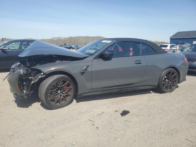 WBS33BA02RCN61187 - 2024 BMW M4 COMPETITION GRAY photo 1