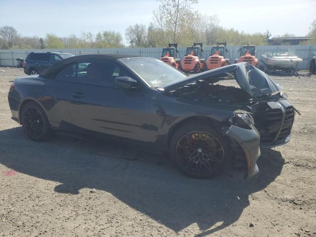 WBS33BA02RCN61187 - 2024 BMW M4 COMPETITION GRAY photo 4