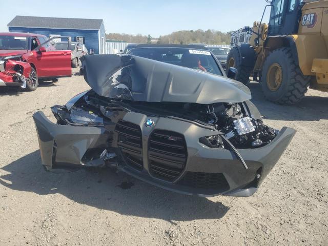 WBS33BA02RCN61187 - 2024 BMW M4 COMPETITION GRAY photo 5