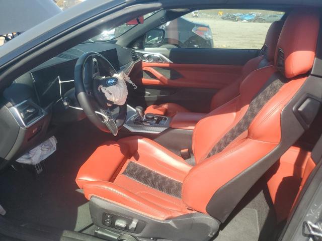 WBS33BA02RCN61187 - 2024 BMW M4 COMPETITION GRAY photo 7