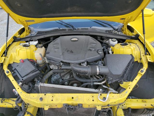 1G1FB3DS9J0155853 - 2018 CHEVROLET CAMARO LT YELLOW photo 11