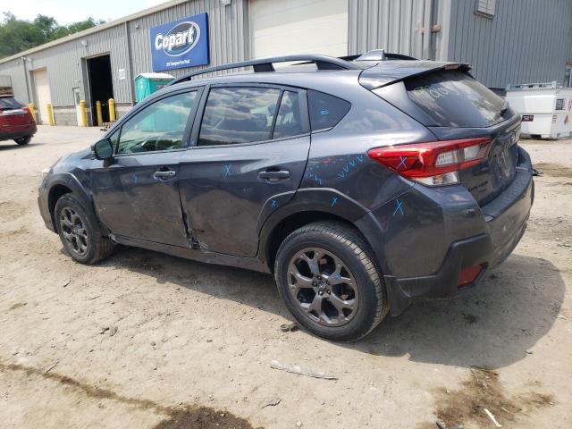 JF2GTHSC6MH329225 - 2021 SUBARU CROSSTREK SPORT CHARCOAL photo 2