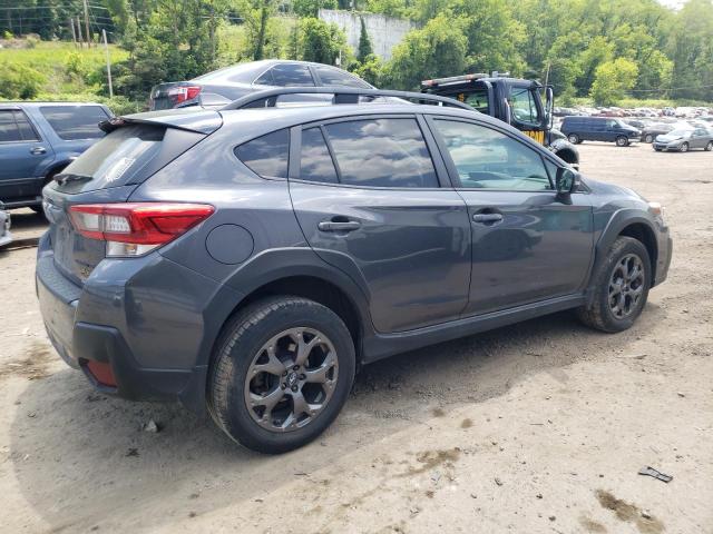 JF2GTHSC6MH329225 - 2021 SUBARU CROSSTREK SPORT CHARCOAL photo 3