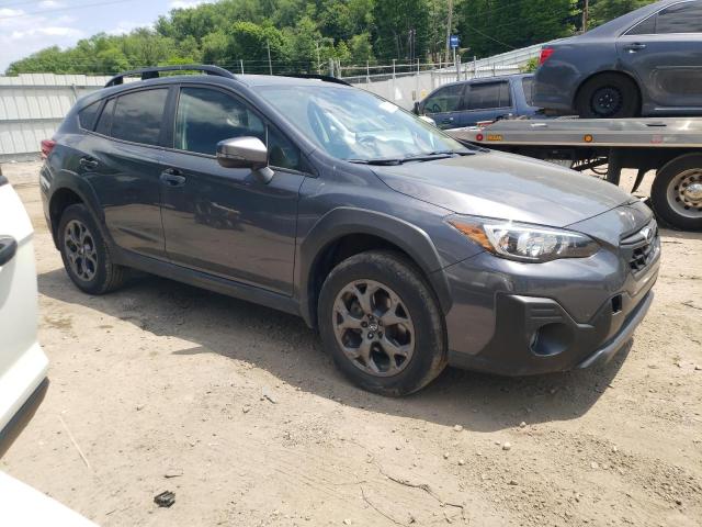 JF2GTHSC6MH329225 - 2021 SUBARU CROSSTREK SPORT CHARCOAL photo 4