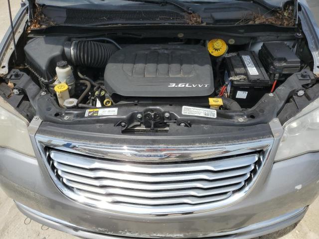 2C4RC1CG1ER413040 - 2014 CHRYSLER TOWN & COU TOURING L SILVER photo 12