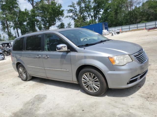 2C4RC1CG1ER413040 - 2014 CHRYSLER TOWN & COU TOURING L SILVER photo 4