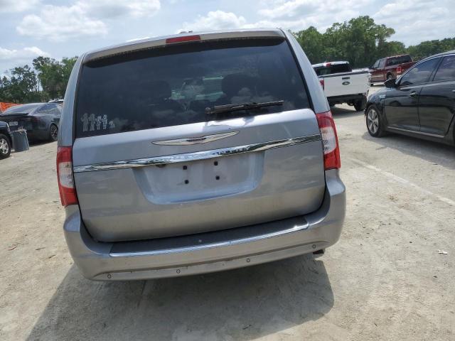 2C4RC1CG1ER413040 - 2014 CHRYSLER TOWN & COU TOURING L SILVER photo 6