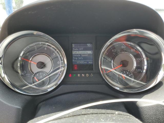 2C4RC1CG1ER413040 - 2014 CHRYSLER TOWN & COU TOURING L SILVER photo 9