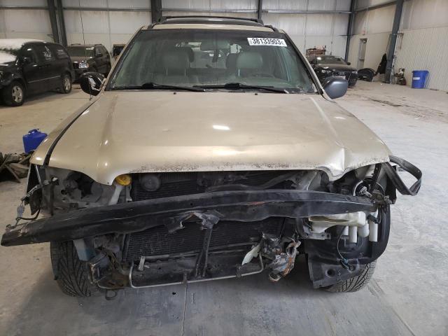 JN8DR07Y11W523517 - 2001 NISSAN PATHFINDER LE TAN photo 5