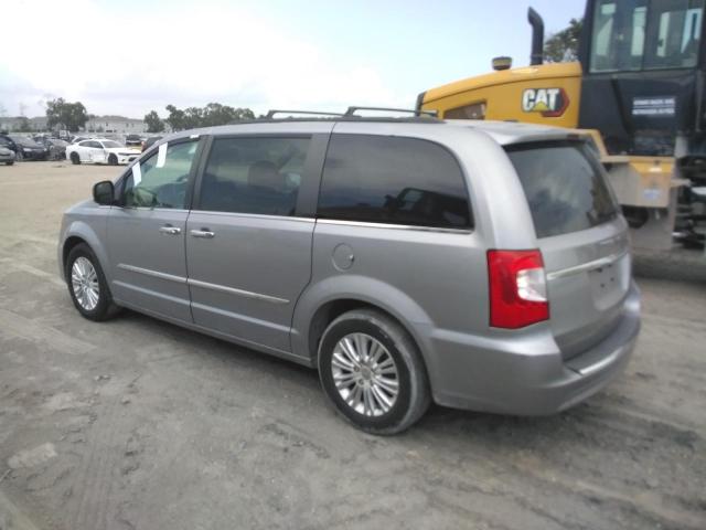 2C4RC1CGXDR753298 - 2013 CHRYSLER TOWN & COU TOURING L SILVER photo 2