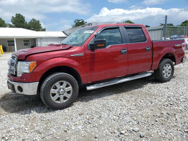 1FTFW1EF4EKG41949 - 2014 FORD F150 SUPERCREW MAROON photo 1