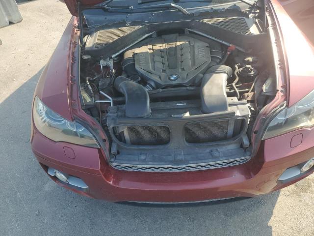 5UXFG83589LZ92605 - 2009 BMW X6 RED photo 12