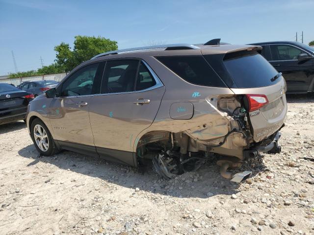 2GNAXKEX6J6279813 - 2018 CHEVROLET EQUINOX LT BROWN photo 2