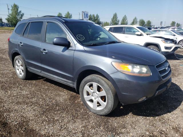 5NMSH73E78H161930 - 2008 HYUNDAI SANTA FE SE BLUE photo 4