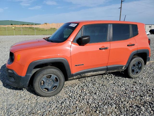 ZACCJBAB3JPJ01838 - 2018 JEEP RENEGADE SPORT ORANGE photo 1