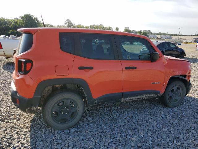 ZACCJBAB3JPJ01838 - 2018 JEEP RENEGADE SPORT ORANGE photo 3